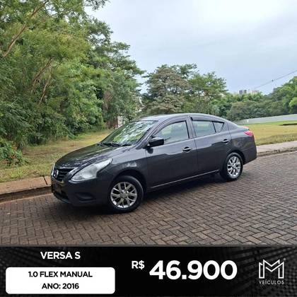 NISSAN VERSA 1.0 12V FLEX S 4P MANUAL